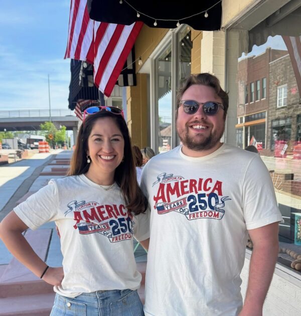America 250th Clinton Shirt (Cream)